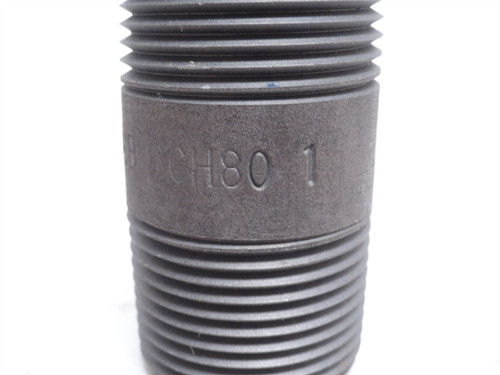 Industry-Std 1LMJ4; Lot-2 Pipe Nipples; 1NPT x 2-1/2" Long