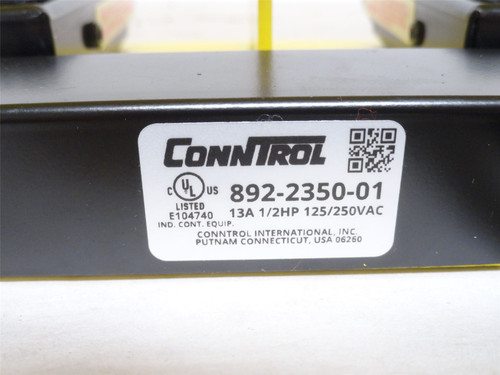 Conntrol 892-2350-01; Light Duty Dual Foot Switch; 125/250VAC