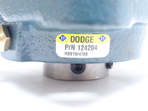 Dodge F4B-SC-102; Flange Bearing 124204; 1-1/8"ID; 4-Bolt
