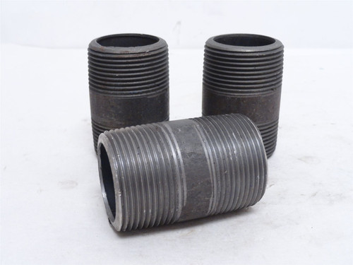 Industry-Std 1LML8; Lot-4; Pipe Nipples Sch: 80; 1-1/4NPT