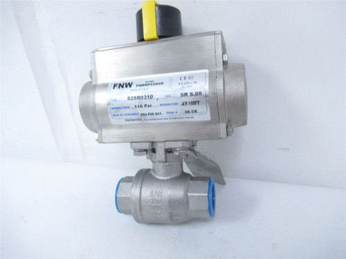 FNW FNWRP52NSR; Ball Valve 3/4" w/Actuator