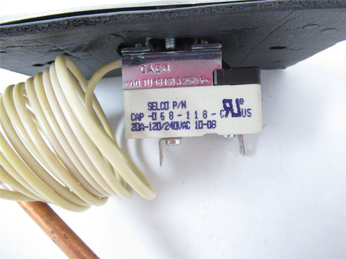 Selco CAP-068-118-C; Thermostat Range 50-250F