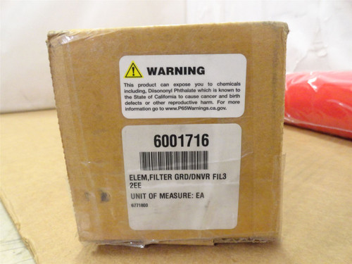 Gardner-Denver 6001716; Coalescing Filter Element 3222735