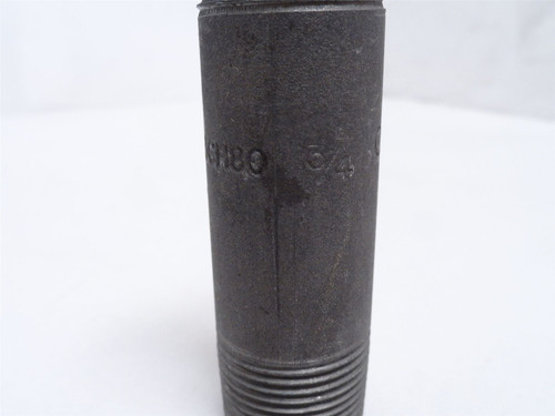 Industry-Std 1LMG2; Lot-3; Pipe Nipples Sch: 80; 3/4NPT