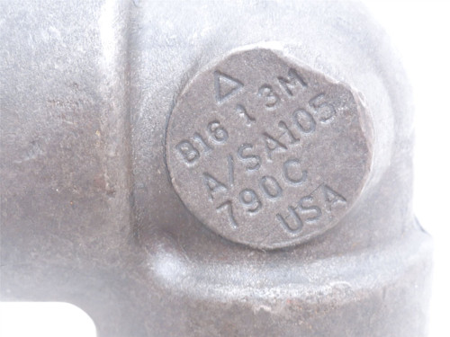 Industry-Std 1MMU6; Pipe Elbow; 90Deg; Class: 3000; 1NPT