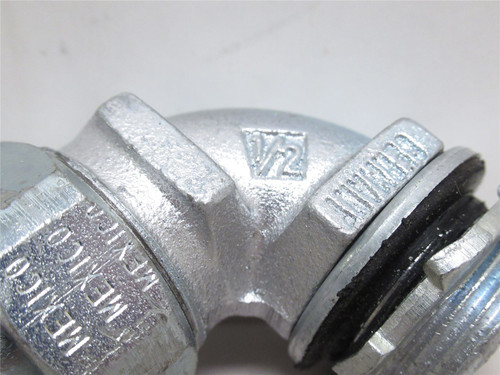 Appleton ST-9050; Liquidtight Connector Elbow 90Deg; 1/2"