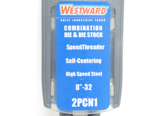 Westward 2PCN1; Integrated Die With Stock; #8-32; Right