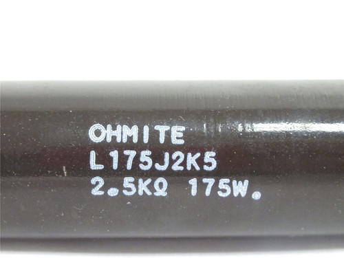 Ohmite L175J2K5; Wirewound Resistor; 175W; 2.5Kohms; 5%