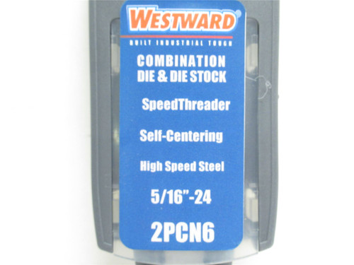 Westward 2PCN6; Integrated Die With Stock; #5/16-24 Right