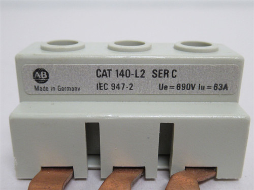 Allen-Bradley 140-L2; Link Connector; 3 Phase; 600VAC; 65A