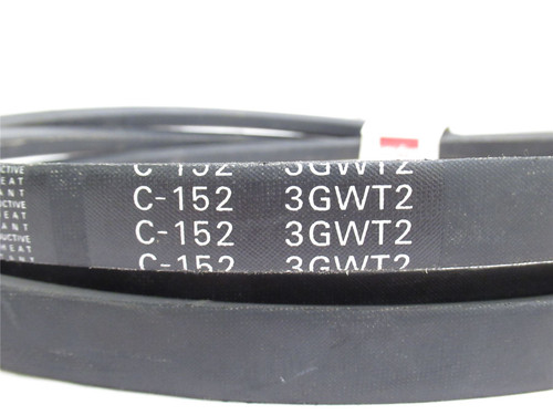 Dayton 3GWT2; V-Belt; 156" Long; 7/8" Top Width; 17/3" Thick