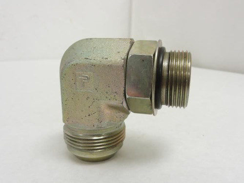 Parker 20-16 C5OX; Hydraulic Elbow 90Deg 1-1/4 JIC x 1 Boss