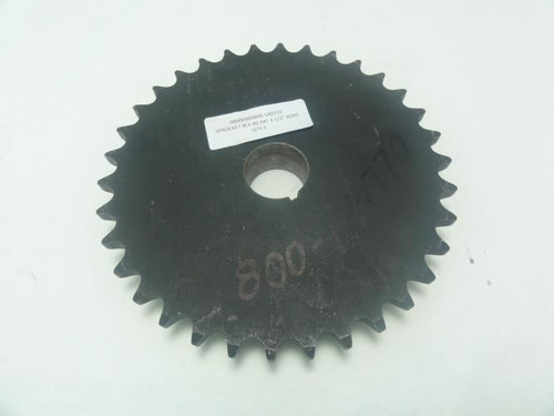 Martin 60B34-1-1/2; Sprocket # 60; 34T; 1-1/2"ID