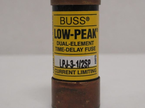 Bussmann LPJ-3-1/2SP; Time-Delay Fuse; 3.5A; 600VAC/300VDC