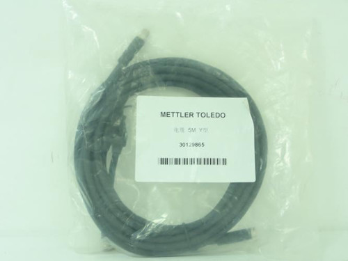 Mettler Toledo 30129865; Load Cell Cable Assembly; 5m Long