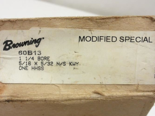Browning 60B13-1-1/4; Sprocket # 60 13Teeth 1-1/4"ID