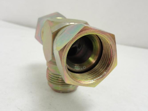 Brennan 6603-16-16-16; Swivel Tee 1 JIC x 1 JIC x 1 JIC