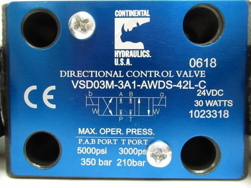 Continental VSD03M-3A1-AWDS-42L-C; Directional Control  Valve