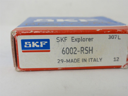 SKF 6002-RSH; Ball Bearing; 15mm ID; 32mm OD; 9mm Width