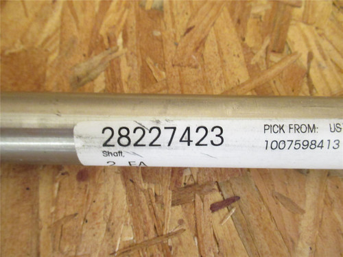 Marel 28227423; Tension Shaft; SS; 1"OD x 30.5" Long