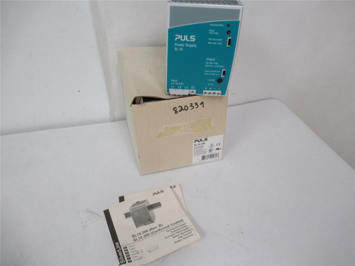 PULS SL10.300; Power Supply 480AC IN 24VDC OUT 10A