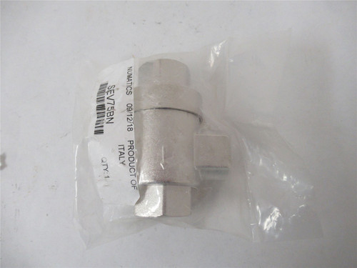 Numatics SEV75BN; Pneumatic Exhaust Valve 3/4" NPT
