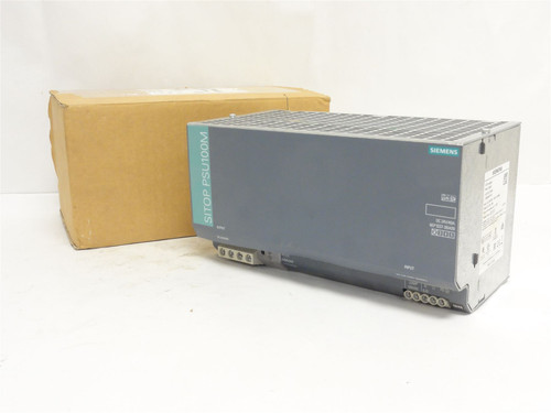 Siemens 6EP1337-3BA00; Power Supply 24VDC/40A-OUT  120/230VAC
