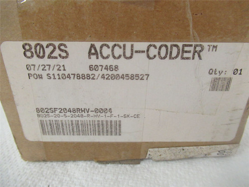 Encoder Products 802S-20-S-2048-R-HV-1-F-1-SK-CE; Encoder 2"
