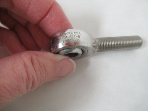Aurora SM-6ET-8; SS Rod End Bearing 3/8"ID RH 3/8-24 UNF