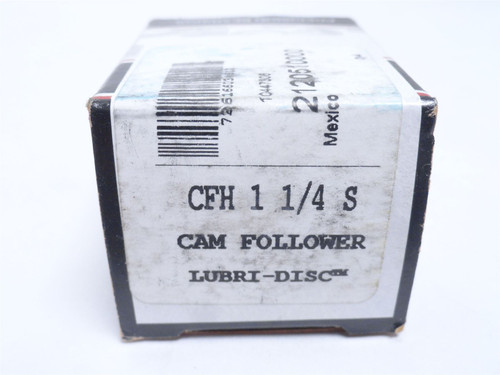 McGill CFH-1-1/4-S; Flat Cam Follower; 1-1/4"OD x 3/4" Wide