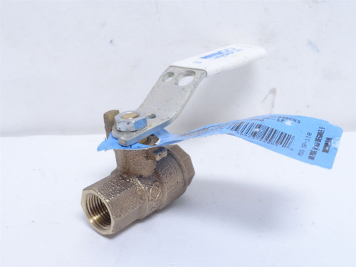 Nibco T-585-80-LF-3/8; Lead-Free Bronze Ball Valve; 3/8NPT