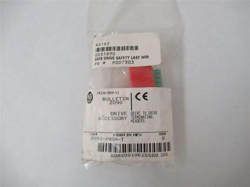 Allen-Bradley 2090-XNSM-T; Terminating Header Drive to Drive