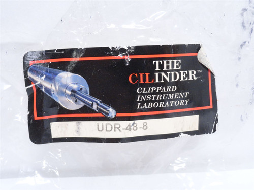 Clippard UDR-48-8; Air Cylinder; SS; 3"ID x 8" Stroke