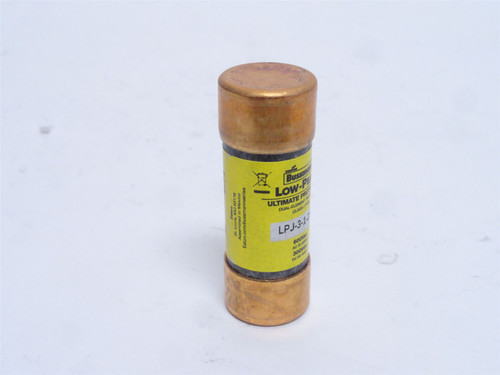 Bussmann LPJ-3-1/2SP; Time-Delay Fuse; 3.5A; 600VAC/300VDC