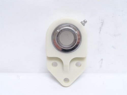 EDT 4B3GC8-16GX; Poly Flange Bearing; 1"ID; 3-Bolt Bracket