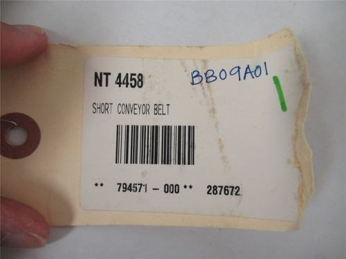 EAM Mosca  NT4458; Conveyor Belt Short