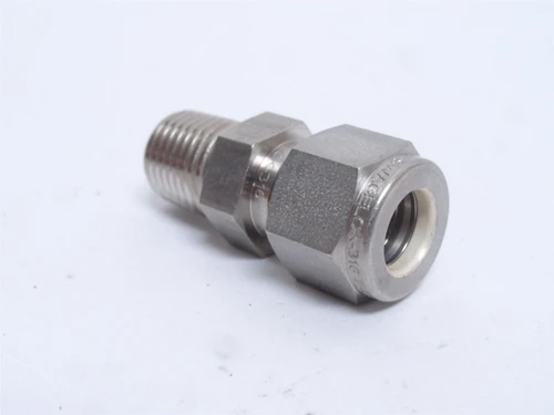Swagelok SS-600-1-4; Tube Adapter; SS-316; 3/8" Tube x 1/4NPT