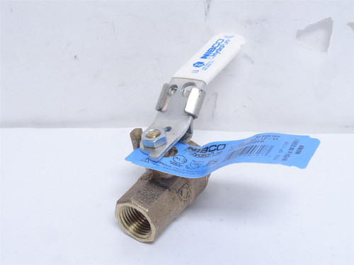 Nibco T-585-80-LF-1/2; Lead-Free Bronze Ball Valve; 1/2NPT