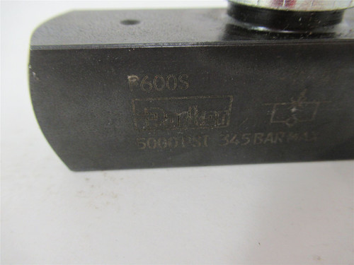 Parker F600S; Hydraulic Flow Valve  8 gpm Max Flow 3/8" NPT