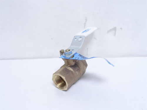 Nibco T-585-80-LF-3/4; Lead-Free Bronze Ball Valve; 3/4NPT