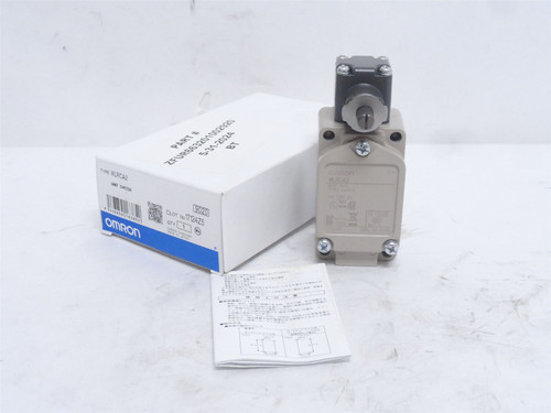 Omron WLRCA2; Limit Switch; 2A; 250VAC/125VDC; 1/2NPT
