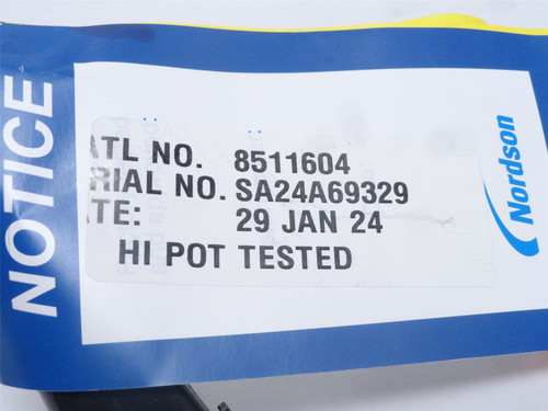 Nordson 8511604; Hot Melt Glue Gun; 2-Tip; 240VAC; 250 Watts