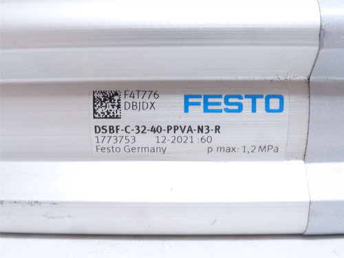 Festo DSBF-C-32-40-PPVA-N3-R; Air Cylinder 1773753; 32mmID