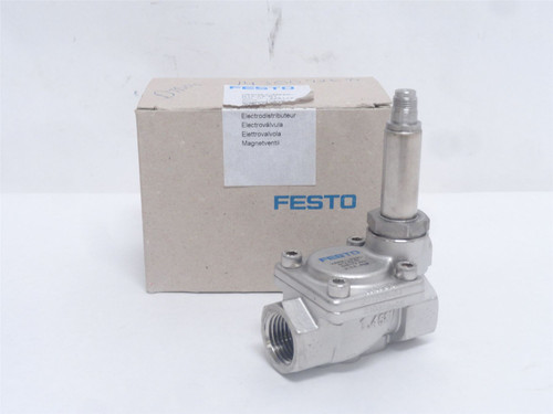 Festo VZWM-L-M22C-N12-F5-R1; Air Solenoid Valve; SS; 1/2NPT