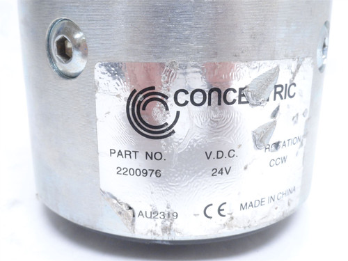 Concentric 2200976; Hydraulic Power Pack Motor; 24VDC