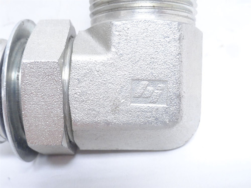 Brennan 6801-16-16-NWO-FG; Tube Elbow; 90Deg; 1 BOSS x 1 JIC