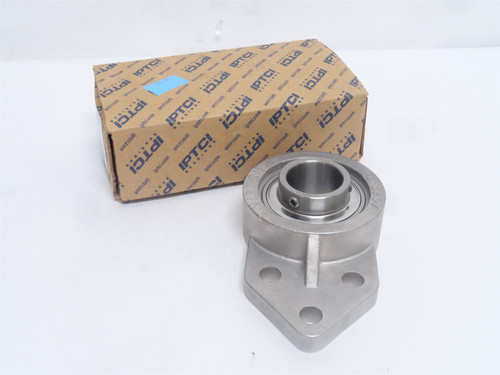 IPTCI SUCSFB 207 23; Flange Bearing; SS; 1-7/16"ID; 3-Bolt