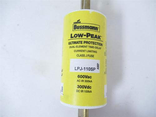 Bussman LPJ-110SP; Fuse 110A 600VAC 300VDC