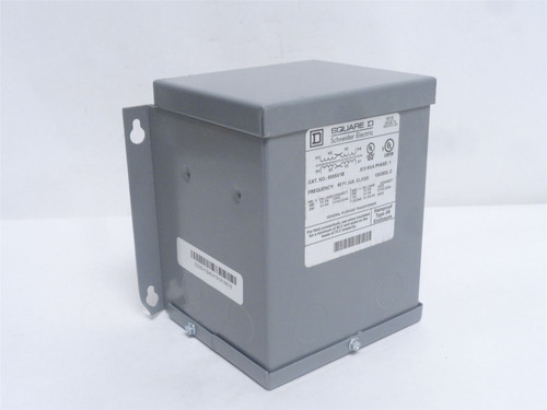 Square D 500SV1B; Transformer 0.5kVA 240/480V to 240/120V