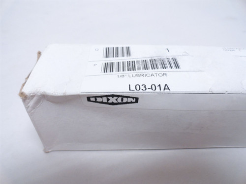 Dixon L03-01A; Mini Lubricator W/Glass Bowl; 1/8NPT; 20 SCFM